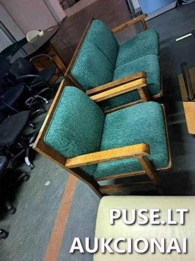 Minkštasuolių komplektas Vilniuje aukcione, pradinė kaina 20 EUR