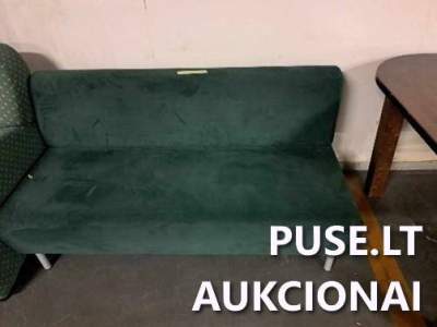 Žalias minkštasuolis aukcione Vilniuje, pradinė kaina 20 EUR