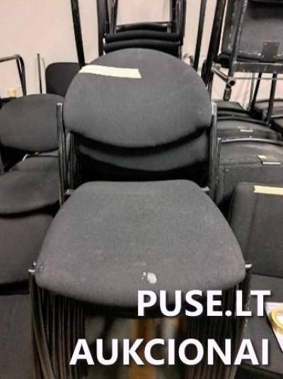 20 vnt. lankytojų kėdžių pardavimas aukcione Vilniuje, pradinė kaina 100 EUR