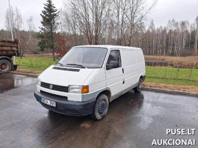 Krovininis automobilis Volkswagen Transporter 2000m. dyzelis 250 EUR pradinė kaina