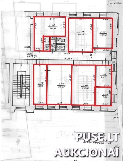 Nuomojamas turtas: Administracinės patalpos Patalpos/Butai Z. Sierakausko g. 15, 03105 Vilnius, Vilniaus m. sav. 8