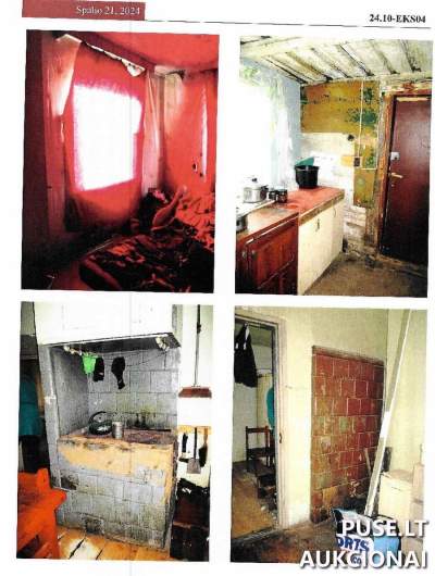 Parduodamas gyvenamasis namas Vievio mieste, Mokyklos g. 13, pradinė kaina 18800 EUR