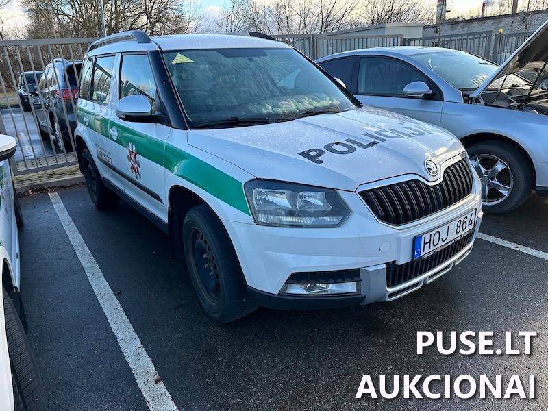 Škoda Yeti Keleivinis automobilis 7