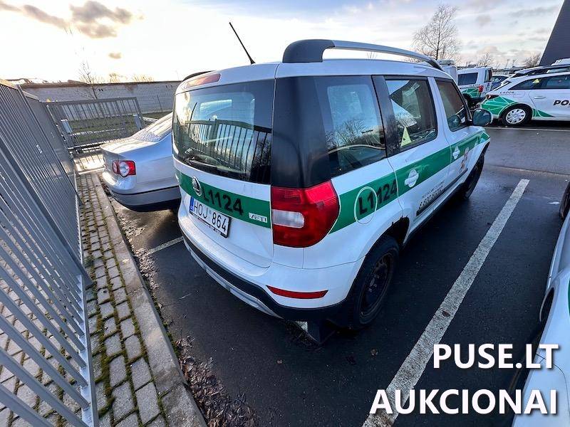 Škoda Yeti Keleivinis automobilis 8