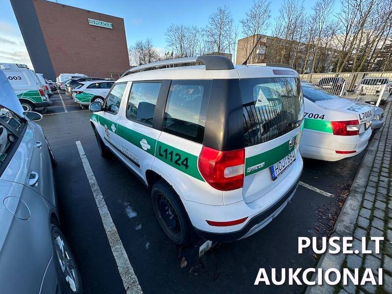 Škoda Yeti Keleivinis automobilis 9
