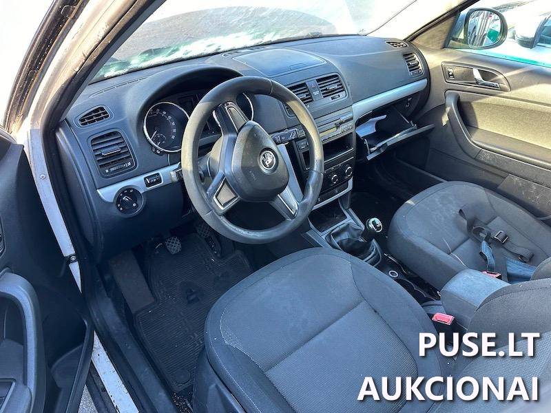 Škoda Yeti Keleivinis automobilis 11