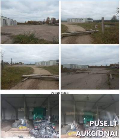 Nebaigtas statyti autoservisas Širvintų rajone, Juodelių k., 1136 kv.m., pradinė kaina 208000 EUR