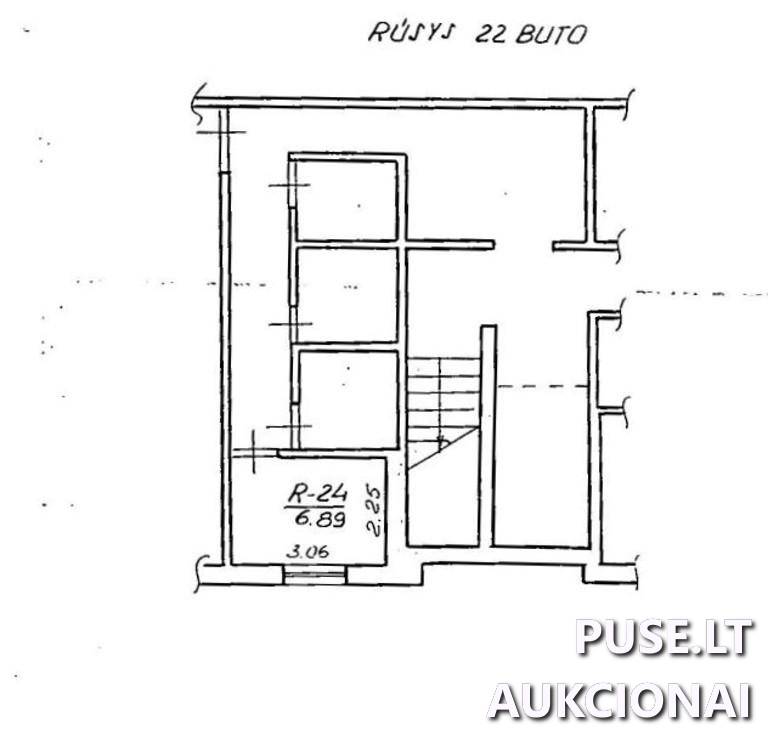 Butas Patalpos/Butai Agarinio g. 3, 30154 Didžiasalis, Didžiasalio sen., Ignalinos r. sav. 7