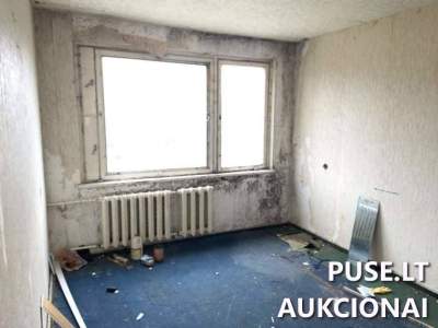 Parduodamas 46.76 kv.m butas Ignalinos rajone (Didžiasalio k.) su rūsiu, pradinė kaina 2400 EUR