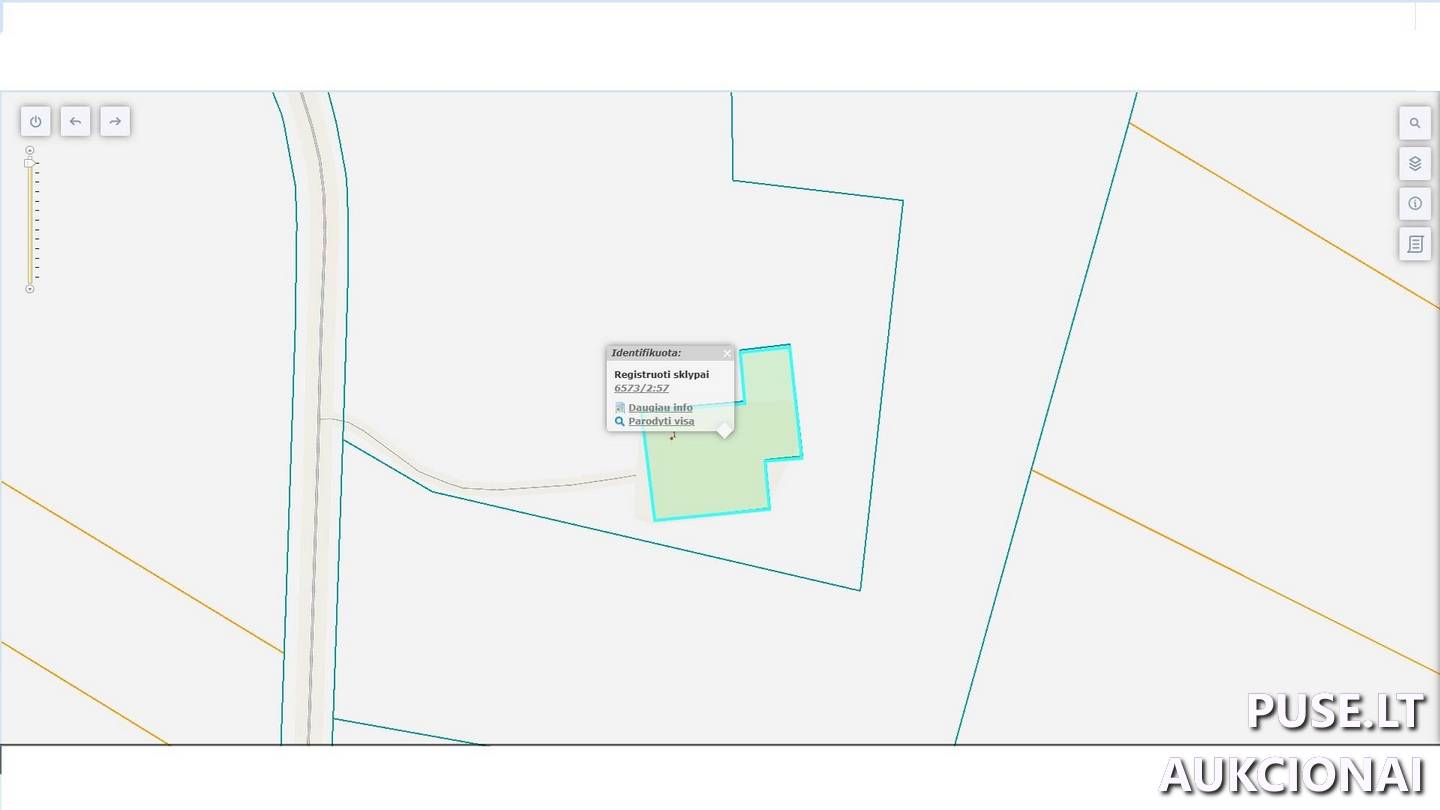Žemės sklypas Sklypai Sūkuriai 1, 83100, Pašvitinio sen., Pakruojo r. sav. 2