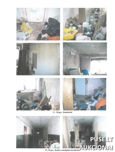 Mažas butas Jurbarko r. Seredžiaus seniūnijoje, Belvederio kaime, Dvaro g. 15, pradinė kaina 406 EUR