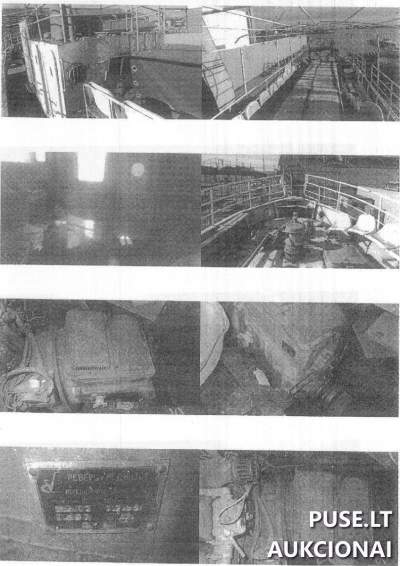 Motorlaivis Saturnas Klaipėdos uoste, pradinė kaina 6300 EUR, unikalus ID 280947