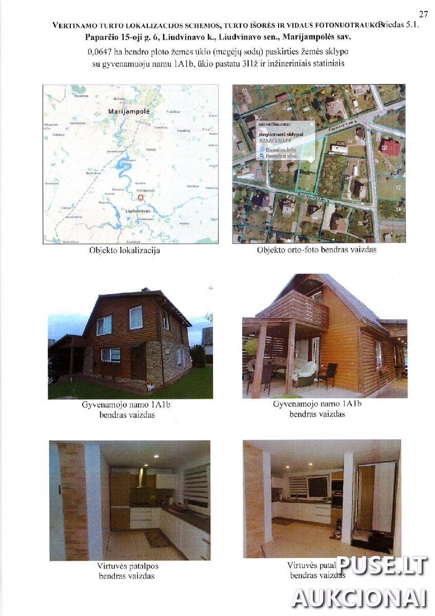 Žemės sklypas Sklypai Paparčio 15-oji g. 6, 69158 Liudvinavas, Liudvinavo sen., Marijampolės sav. 2