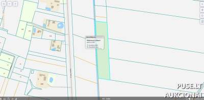 Parduodamas žemės ūkio sklypas Panevėžio r. Maksvytiškėse, pradinė kaina 7680 EUR