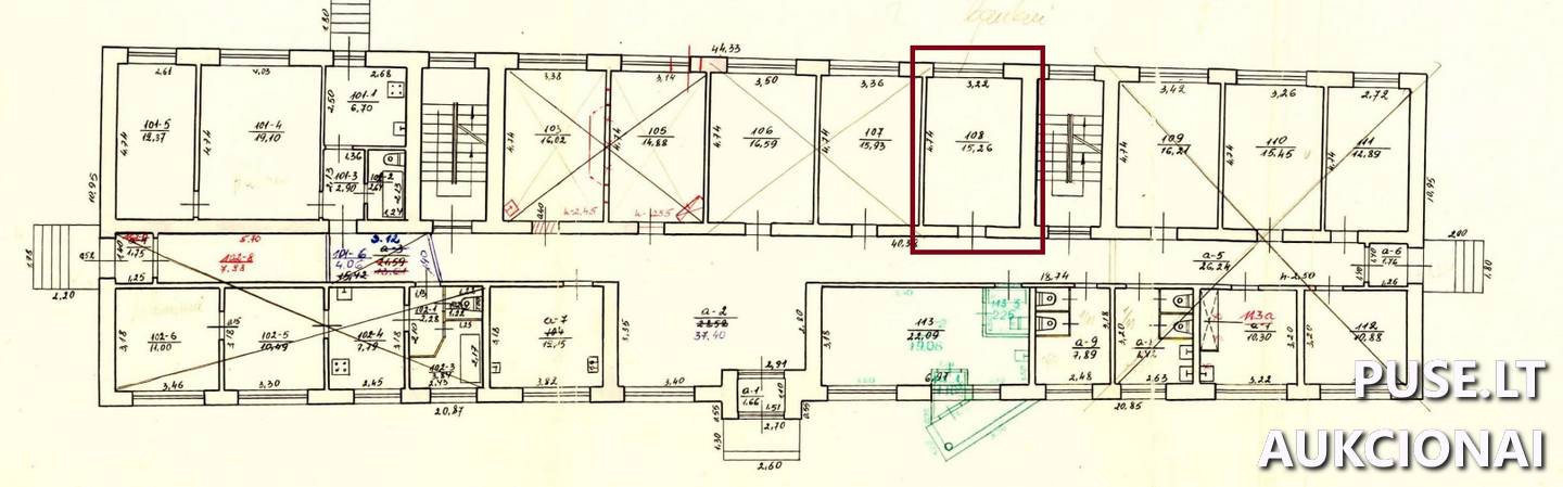 Kambarys Patalpos/Butai Maironio g. 17, 28144 Utena, Utenos miesto sen., Utenos r. sav. 8