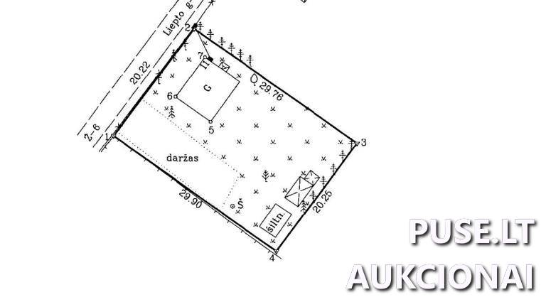 Sodo namelis Pastatai Liepto g. 11, 79233 Lingailiai, Šiaulių kaimiškoji sen., Šiaulių r. sav. 1