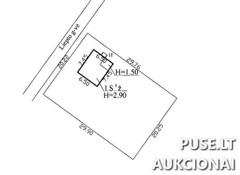 Sodo namelis Pastatai Liepto g. 11, 79233 Lingailiai, Šiaulių kaimiškoji sen., Šiaulių r. sav. 7