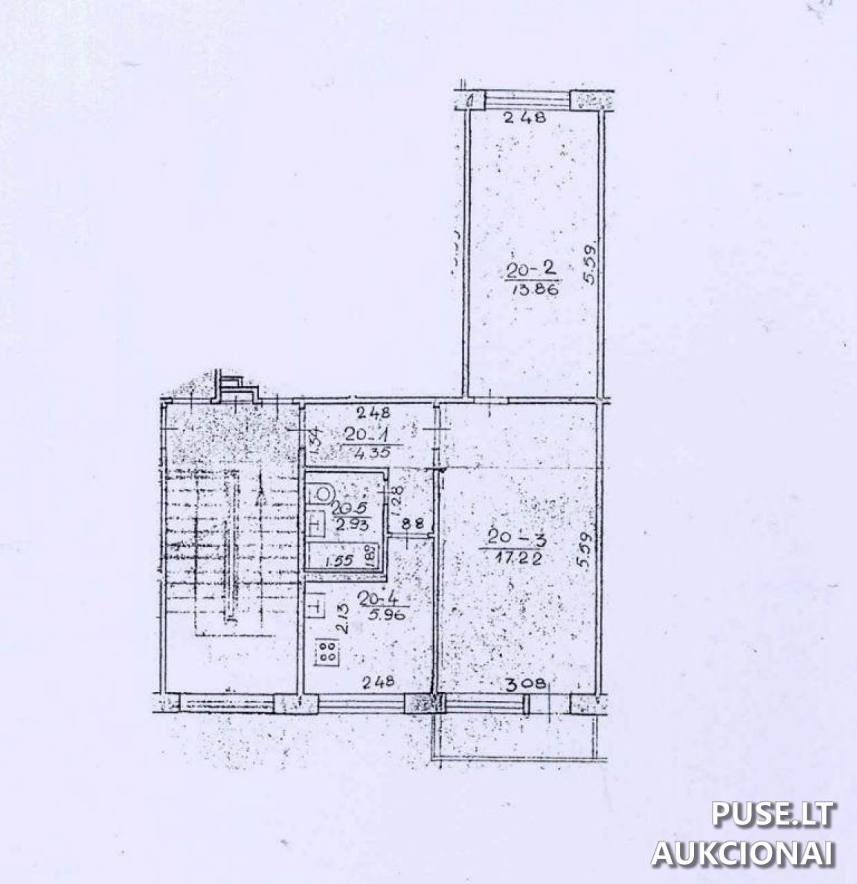 Butas Patalpos/Butai Respublikos g. 5, 85142 Naujoji Akmenė, Naujosios Akmenės miesto sen., Akmenės r. sav. 6