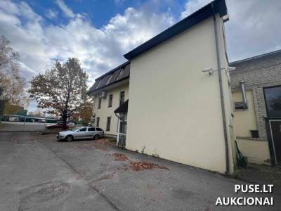 Administracinis pastatas Šakiuose, Sodų g. 2, pradinė kaina 210000 EUR, parduodamas aukcione