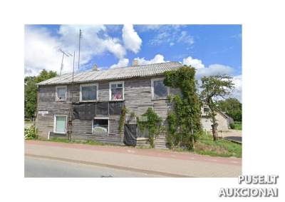 Pirmajame pakartotiniame aukcione parduodamas 31.85 kv.m butas Varnių mieste, Telšių rajone, su pradine kaina 1920 EUR