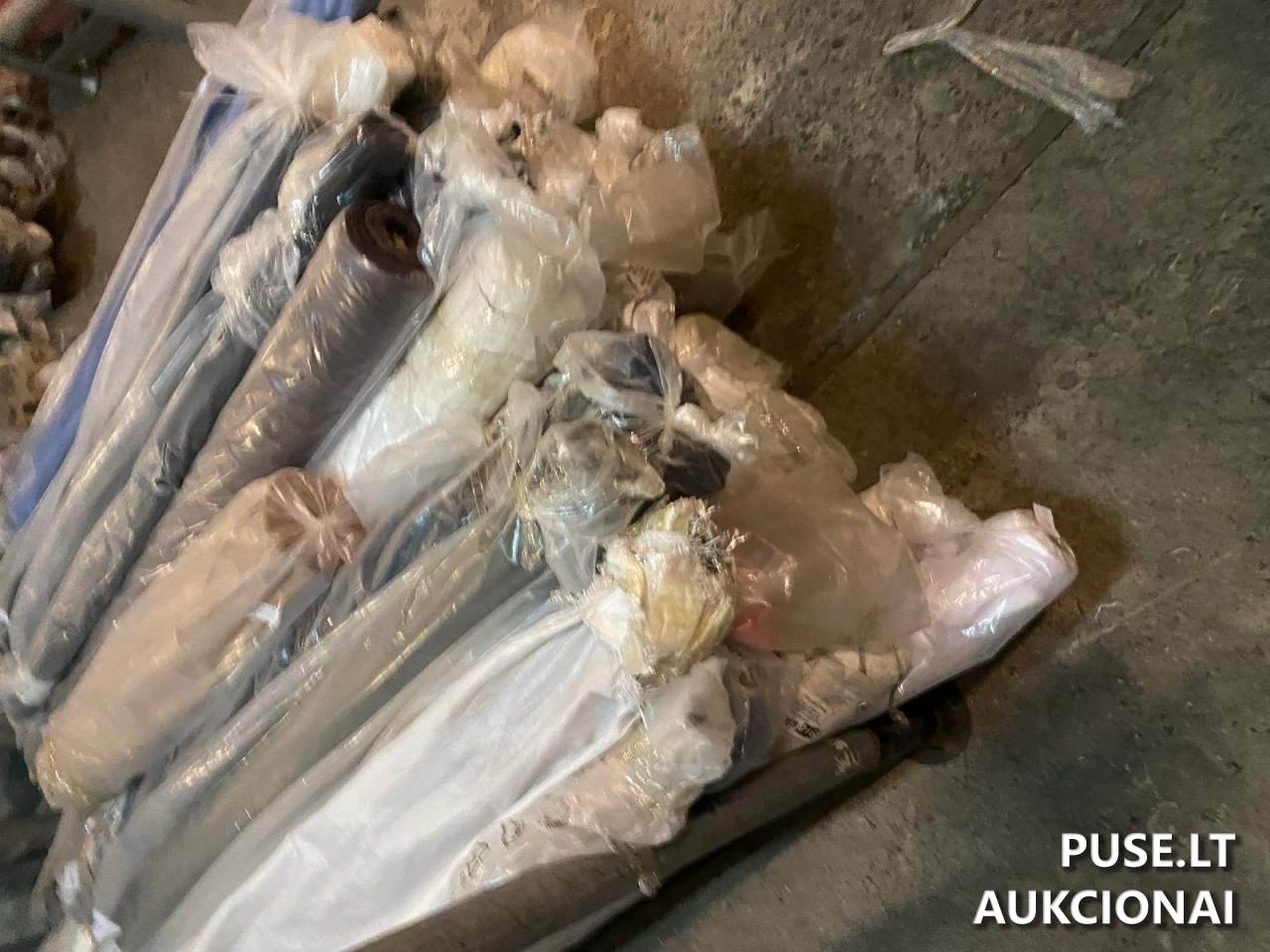 Audiniai, užtrauktukai, sagos, siuvimo siūlai ir kt. Kitas turtas 4