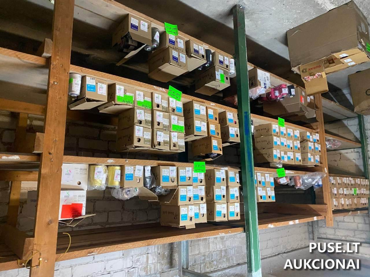 Audiniai, užtrauktukai, sagos, siuvimo siūlai ir kt. Kitas turtas 6
