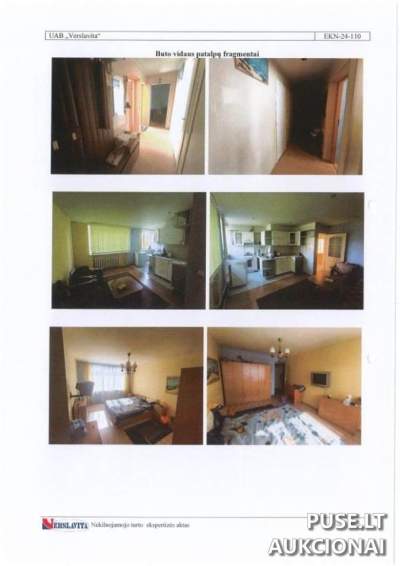 Parduodamas 1/2 buto dalis Jonavoje, Girelės g. 1, pradinė kaina 14400 EUR