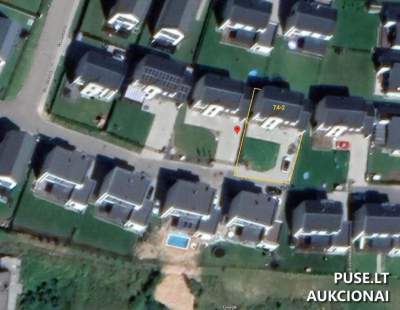 Žemės sklypo dalis Vilniaus rajone, Didžiasalio k., 10500 EUR, parduodama dalis 0.1056 ha