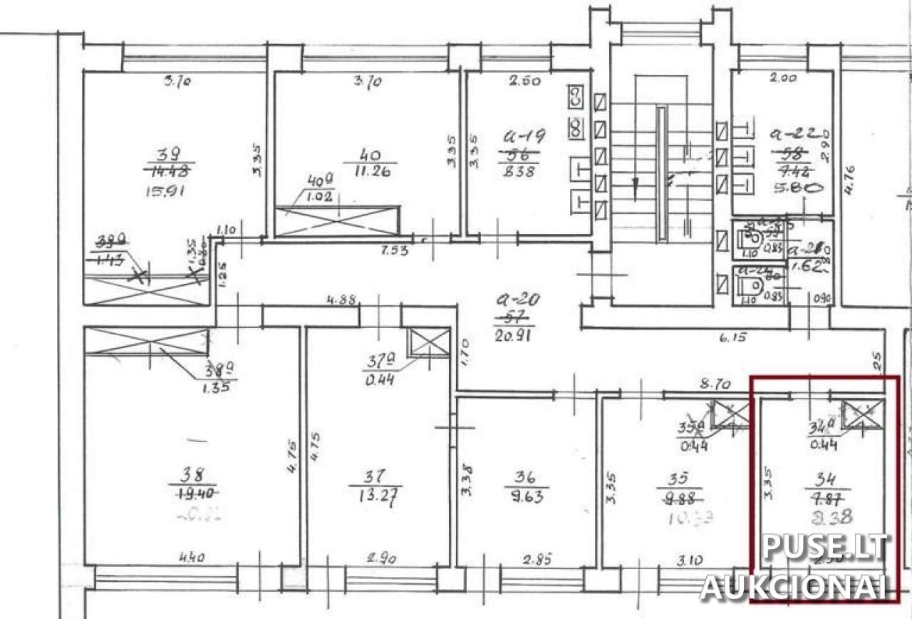 Butas Patalpos/Butai Dariaus ir Girėno g. 1, 29116 Anykščiai, Anykščių sen., Anykščių r. sav. 14