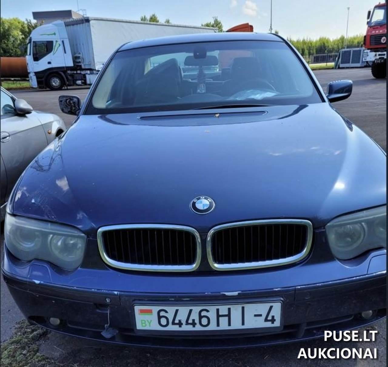BMW 745I su slėptuvėmis Lengvasis automobilis 2