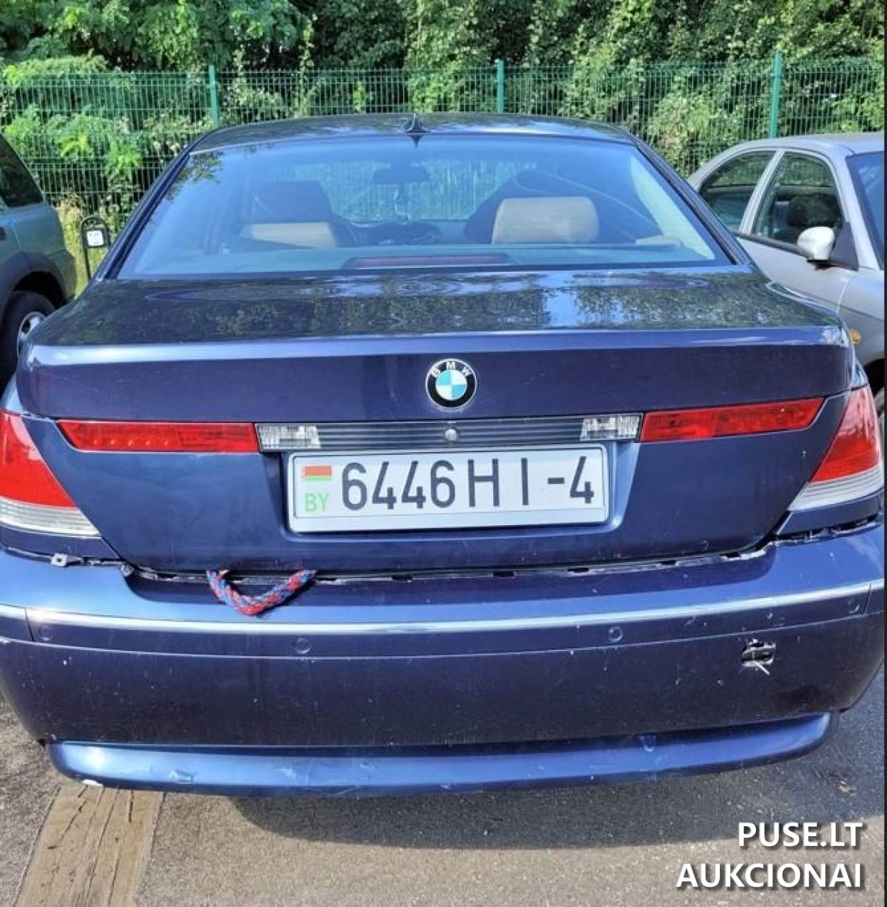 BMW 745I su slėptuvėmis Lengvasis automobilis 5