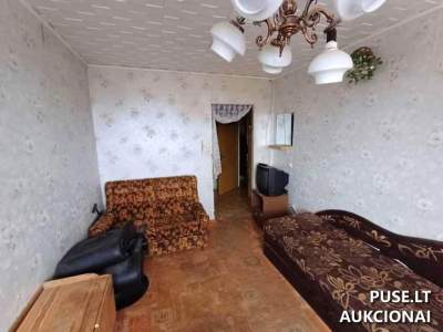 Mažos kainos 19.56 kv.m butas Mažeikiuose, Žemaitijos g. 18, pradinė kaina 2900 EUR