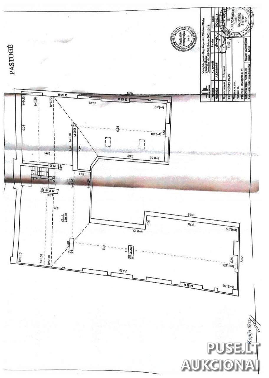 Neįrengta pastogė Patalpos/Butai Panerių g. 15, 03209 Vilnius, Vilniaus m. sav. 1