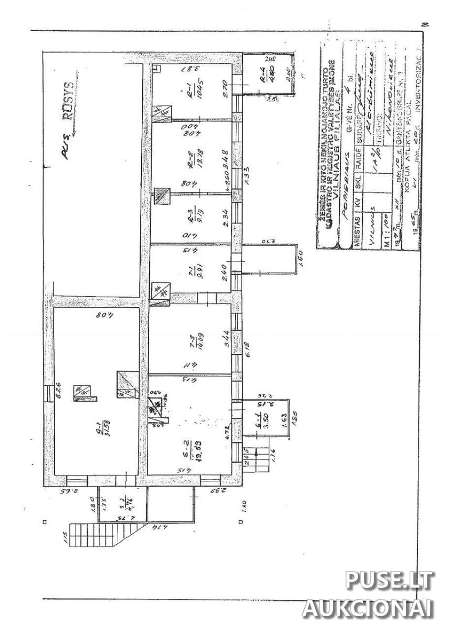 Butas Patalpos/Butai Popieriaus g. 4, 08404 Vilnius, Vilniaus m. sav. 1