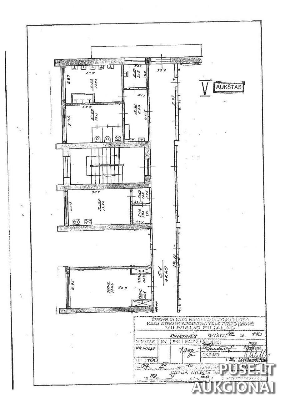 Kambarys Patalpos/Butai Rinktinės g. 42, 09316 Vilnius, Vilniaus m. sav. 1