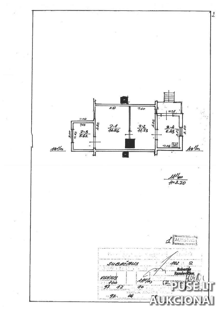 Butas Patalpos/Butai Subačiaus g. 102, 11343 Vilnius, Vilniaus m. sav. 1