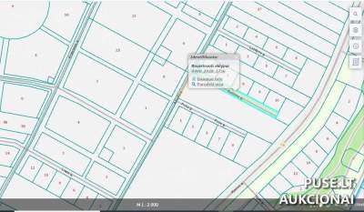 Žemės sklypas Klaipėdos rajone, Kretingalėje, parduodamas už 5518 EUR aukcione