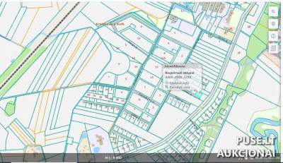 Žemės sklypas Klaipėdos rajone, Kretingalės miestelyje, Kaštonų g. 10, nuo 5421 EUR