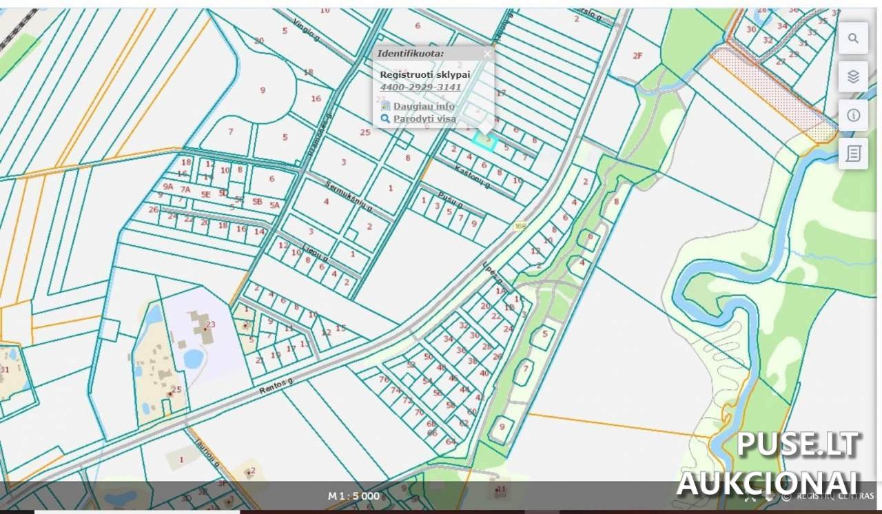 Žemės sklypas Sklypai Lazdynų g. 3, 96336 Kretingalė, Kretingalės sen., Klaipėdos r. sav. 1