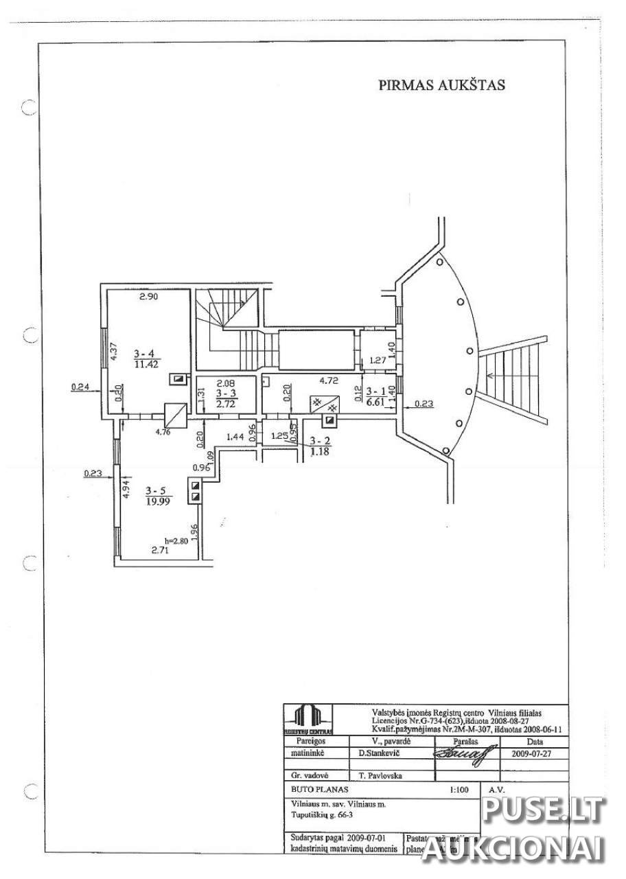 Butas Patalpos/Butai Tuputiškių g. 66, 11300 Vilnius, Vilniaus m. sav. 1