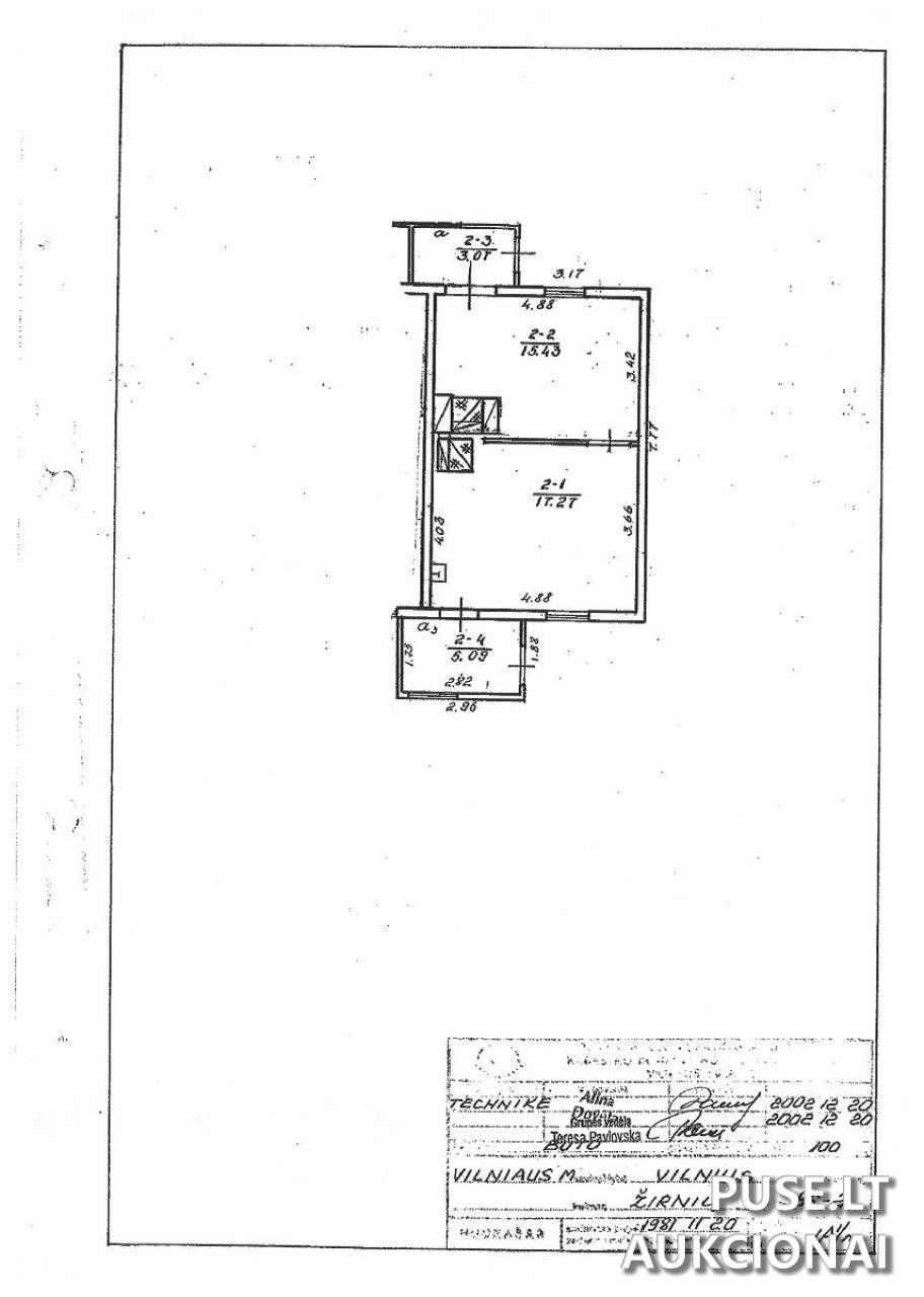 Butas Patalpos/Butai Žirnių g. 86, 02182 Vilnius, Vilniaus m. sav. 1
