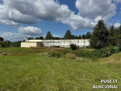 Gamybinis pastatas Švenčionių rajone, Magūnų k. 1461 kv.m, pradinė kaina 160000 EUR