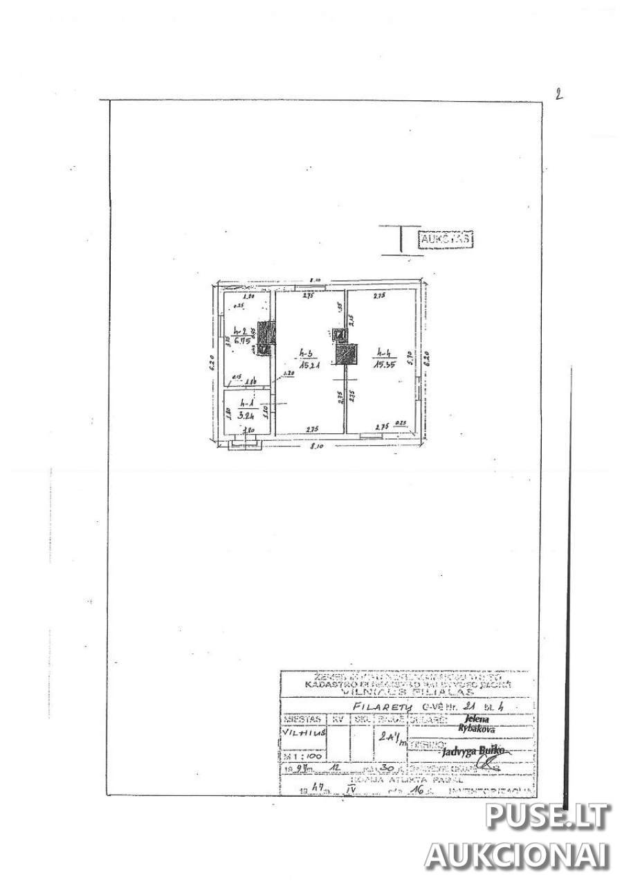 Gyvenamasis namas Pastatai Filaretų g. 21, 01207 Vilnius, Vilniaus m. sav. 1