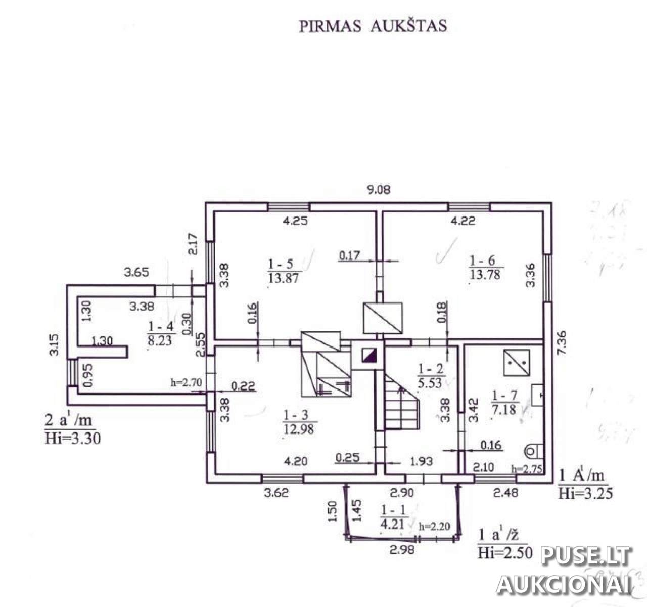 Gyvenamas namas Pastatai Gervių g. 1, 67372 Miškiniai, Kučiūnų sen., Lazdijų r. sav. 7