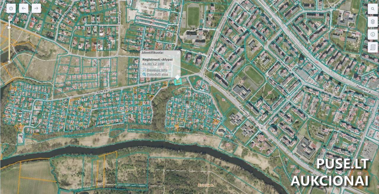 Žemės sklypas Sklypai Ąžuolyno 2-oji g., Mažeikiai, Mažeikių sen., Mažeikių r. sav. 3