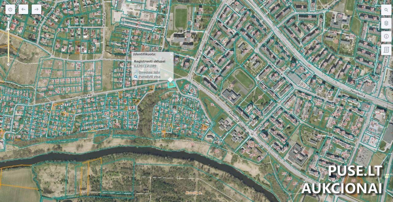 Žemės sklypas Sklypai Naujakurių 1-oji g., Mažeikiai, Mažeikių sen., Mažeikių r. sav. 1