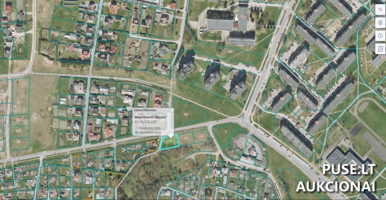 Žemės sklypas Sklypai Ąžuolyno 2-oji g., Mažeikiai, Mažeikių sen., Mažeikių r. sav. 3