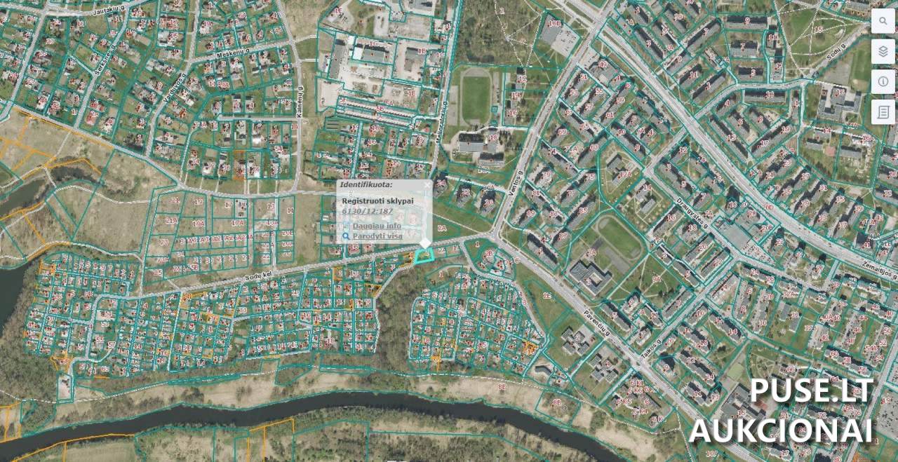 Žemės sklypas Sklypai Ąžuolyno 2-oji g., Mažeikiai, Mažeikių sen., Mažeikių r. sav. 4