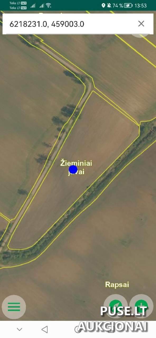 Žemės sklypas Sklypai Valdomų g., Valdomai, Gruzdžių sen., Šiaulių r. sav. 4