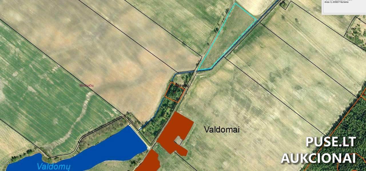 Žemės sklypas Sklypai Valdomų g., Valdomai, Gruzdžių sen., Šiaulių r. sav. 5
